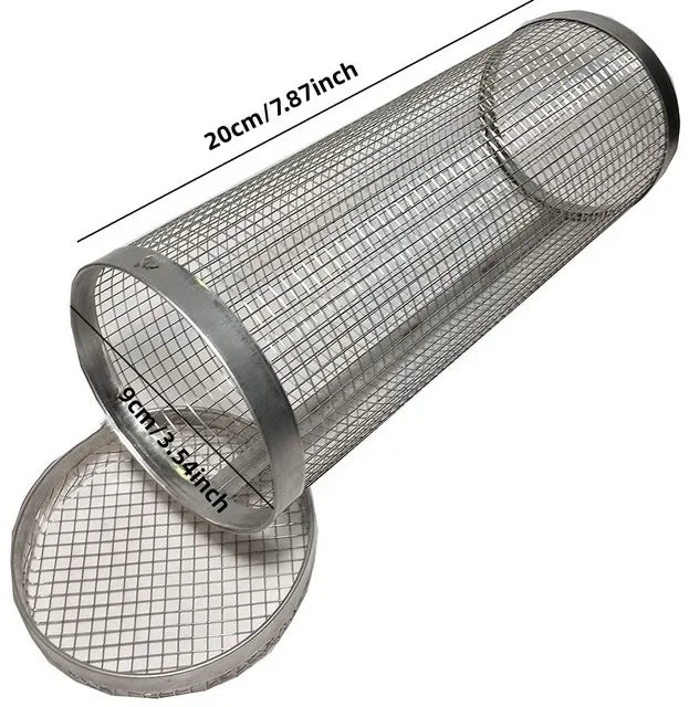 InMyKitchen - BBQ Rolling Grilling Basket