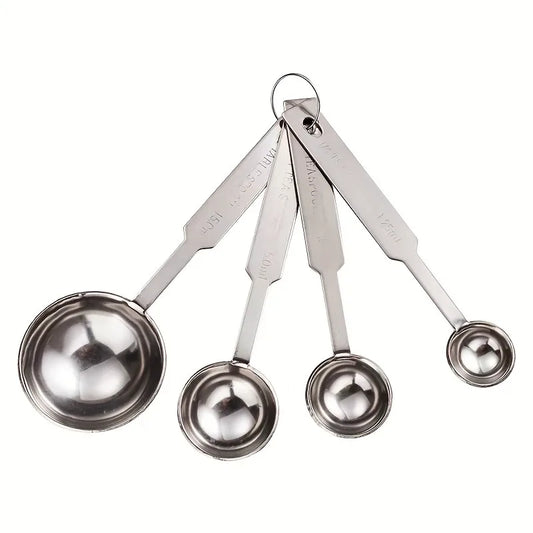 InMyKitchen - 4pc Stainless Steel Measuring Spoon Set