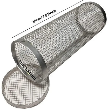 InMyKitchen - BBQ Rolling Grilling Basket